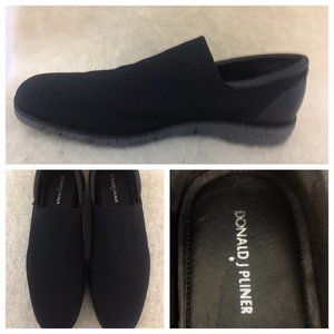 Donald J Pliner EDELL-D Crepe Elastic Loafers / Casual Men’s Size 10.5 Black